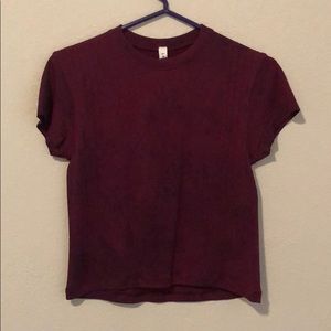lululemon cropped short sleeve